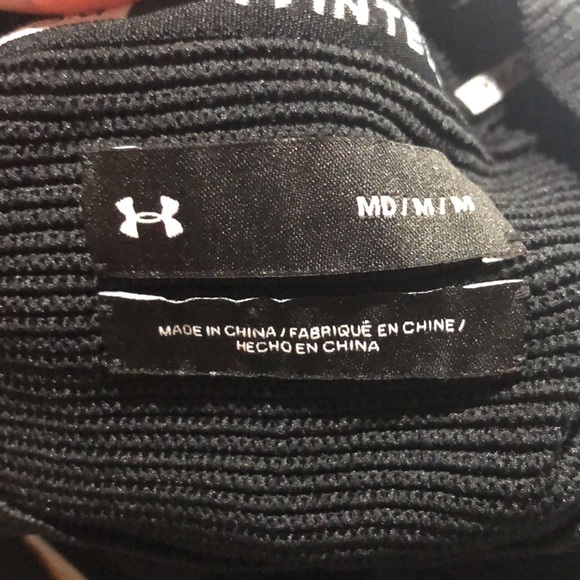 Under Armour Phantom Intelliknit black ribbed sweater size medium - Picture 9 of 10
